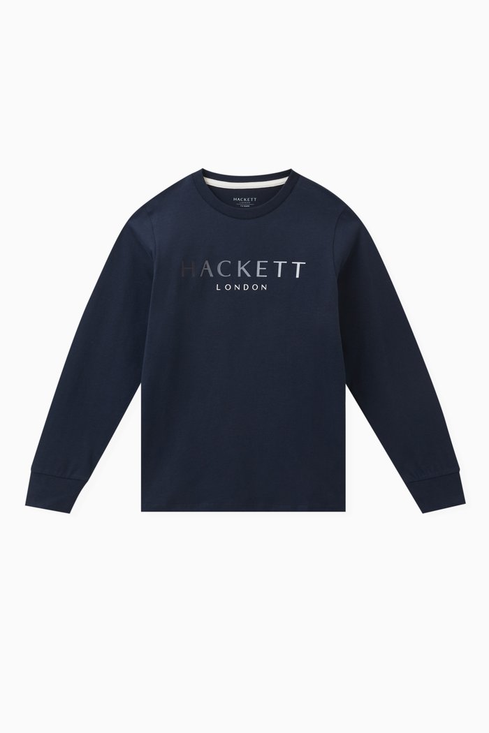 

Logo-print T-shirt in Cotton-jersey, Blue