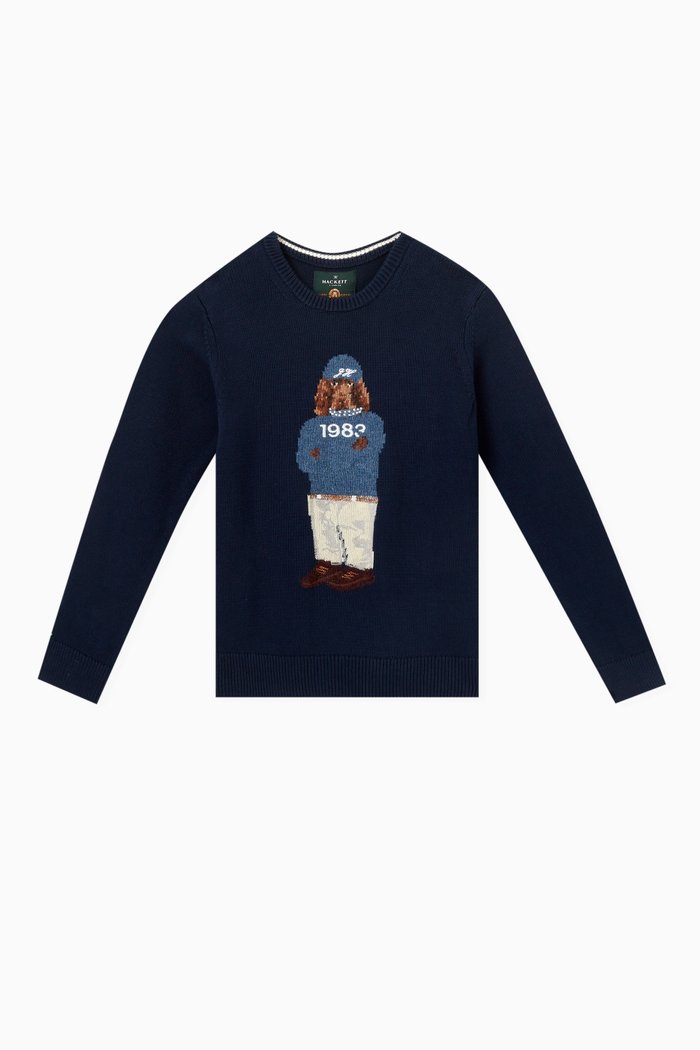 

Harry Crewneck Sweatshirt in Cotton-knit, Blue