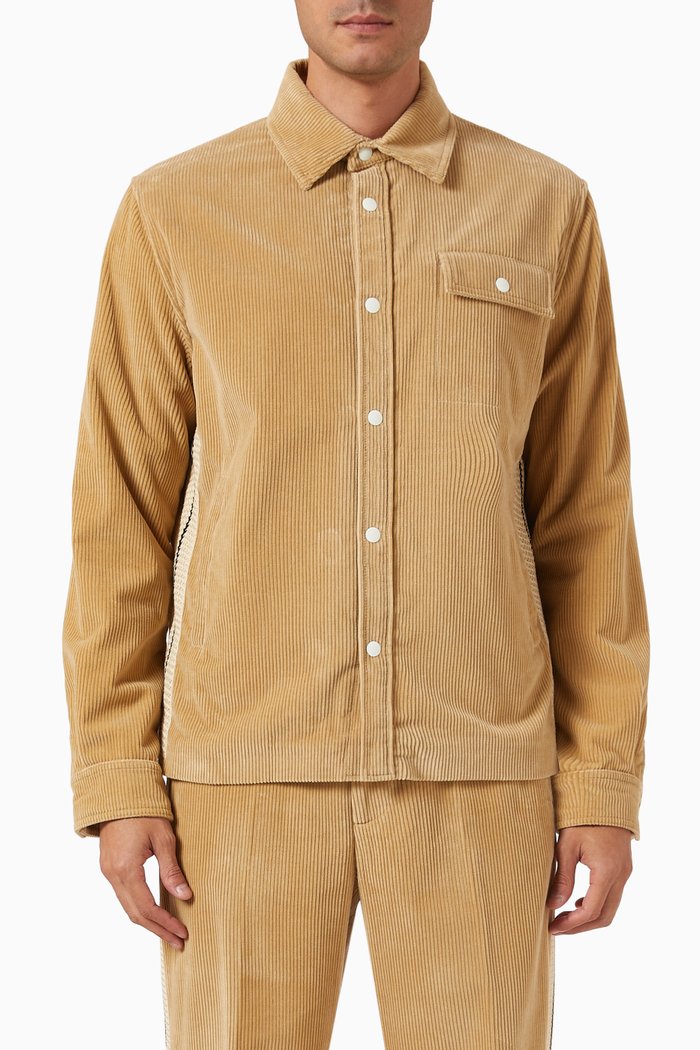 

Suit Tape Shirt in Corduroy, Neutral