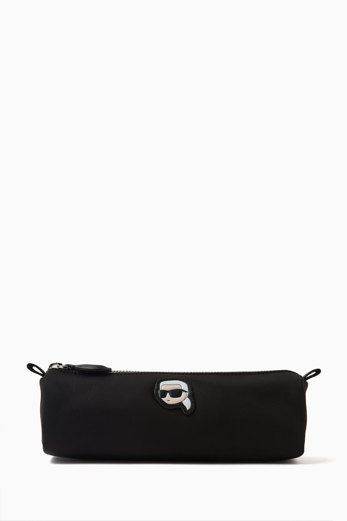 

K/Ikonik Pencil Case in Nylon, Black
