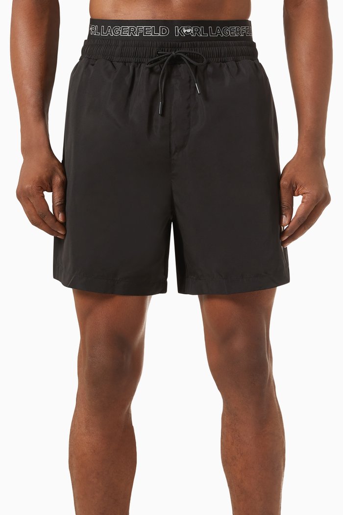 

Ikonik 20 Shorts in Nylon, Black