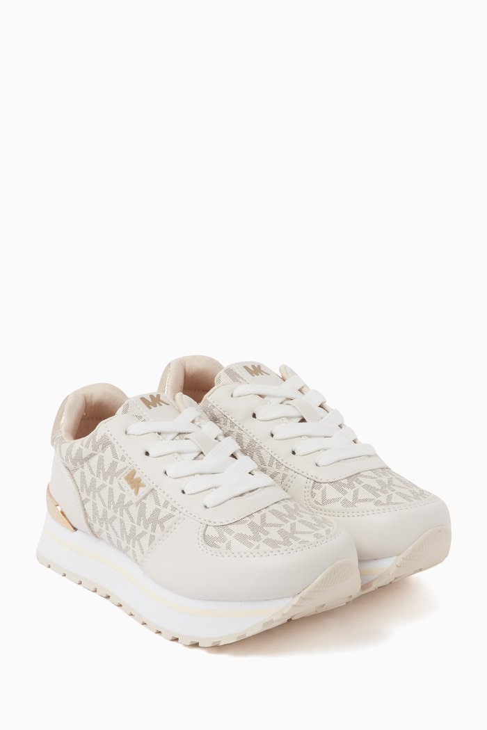 

Monique Low-top Sneakers in Synthetic, Neutral