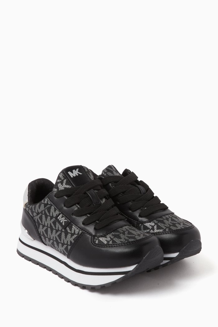 

Monique Low-top Sneakers in Synthetic, Black