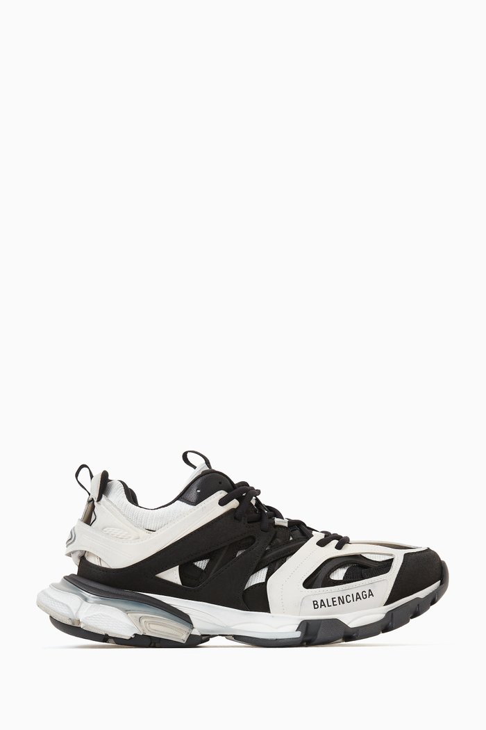 

Track Sneakers in Mesh & Nylon, Grey