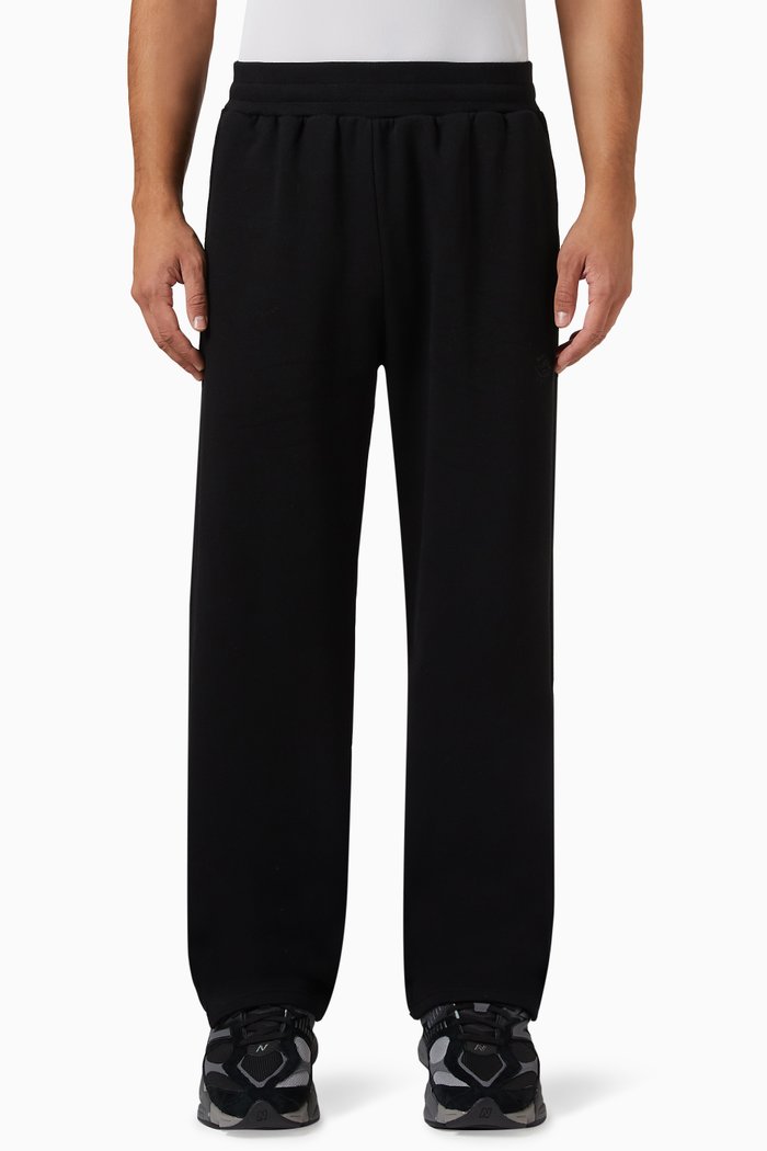 

Kickboxing Split Pants in Cotton Jersey, Black