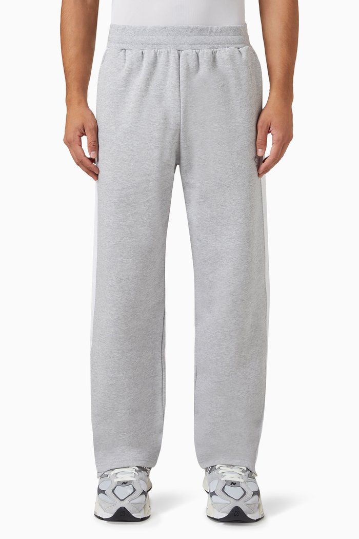 

Kickboxing Split Pants in Cotton Jersey, Grey