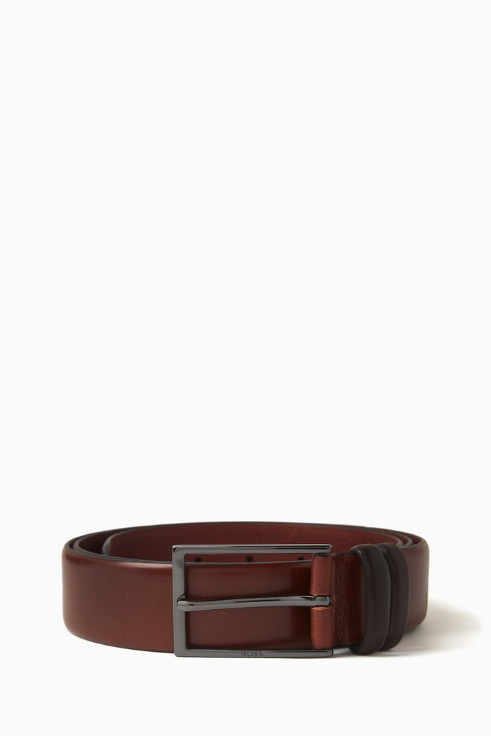 

Carmello Belt in Leather, Brown