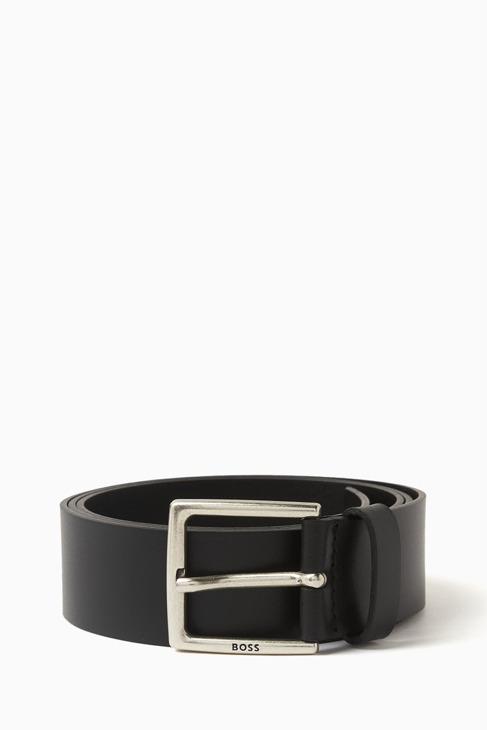 

Rummi Belt in Leather, Black