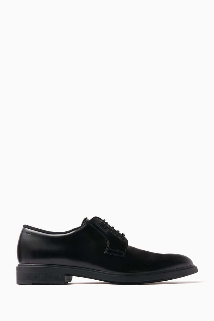 

Firstclass Derby Shoes in Leather, Black