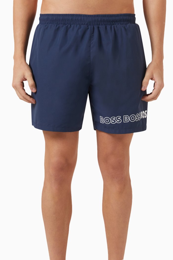 

Dolphin Swim Shorts in Nylon, Blue