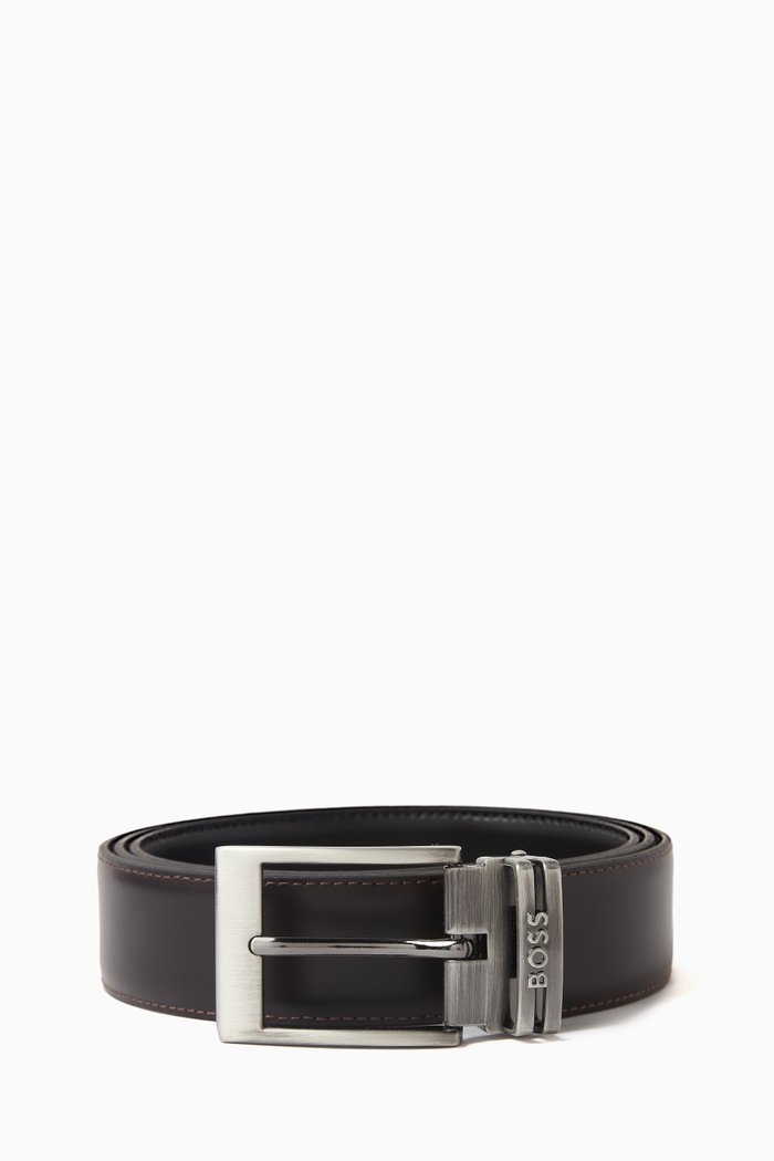 

Galliz Belt in Leather, Black