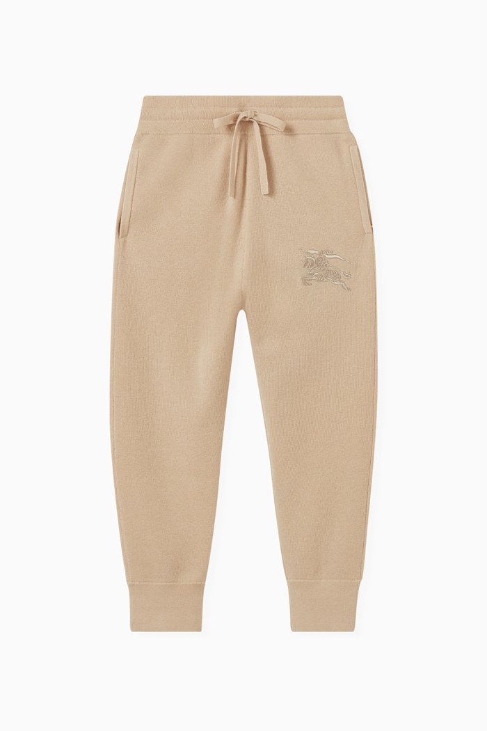 

Logo-embroidered Sweatpants in Cashmere, Neutral