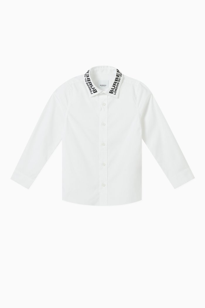 

Logo-detail Shirt in Cotton, White