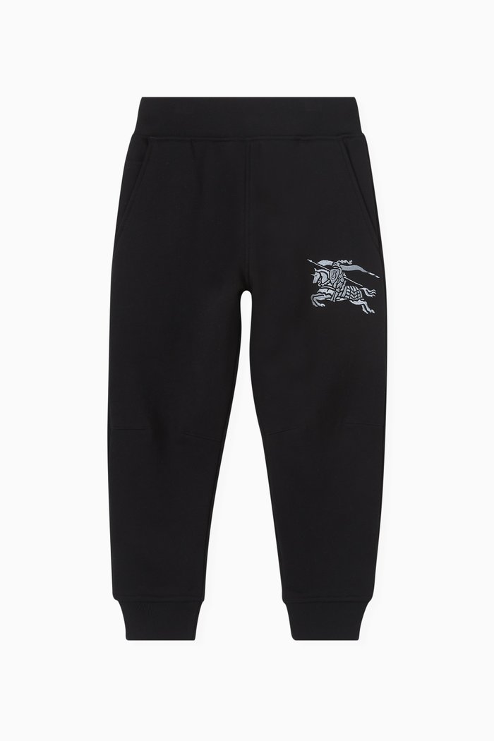 

Logo-embroidered Sweatpants in Organic Cotton, Black
