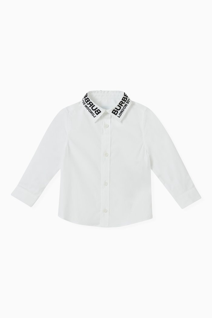 

Logo-detail Shirt in Cotton, White