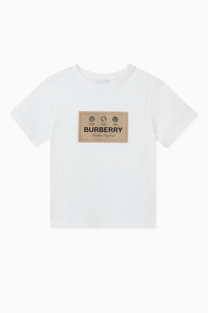 

Logo-print T-shirt in Cotton, White