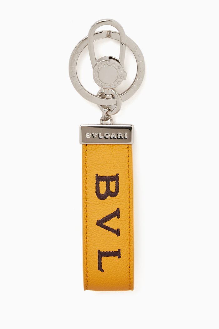 

Bvlgari Logo Keyring, Yellow