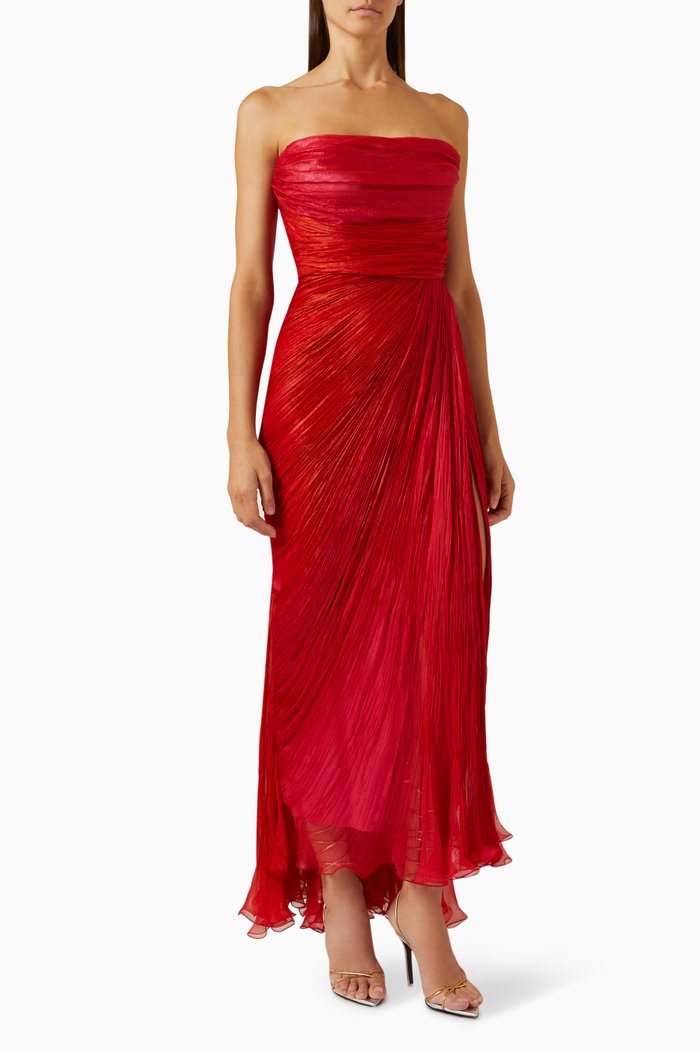 

Audrey Maxi Dress in Silk, Multicolour