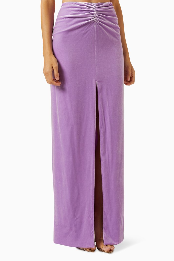 

Nia Maxi Skirt, Purple