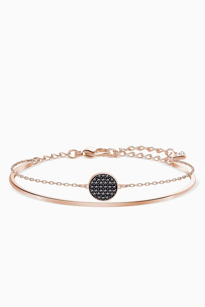 

Ginger Bangle Bracelet in Rose Gold-plated Metal