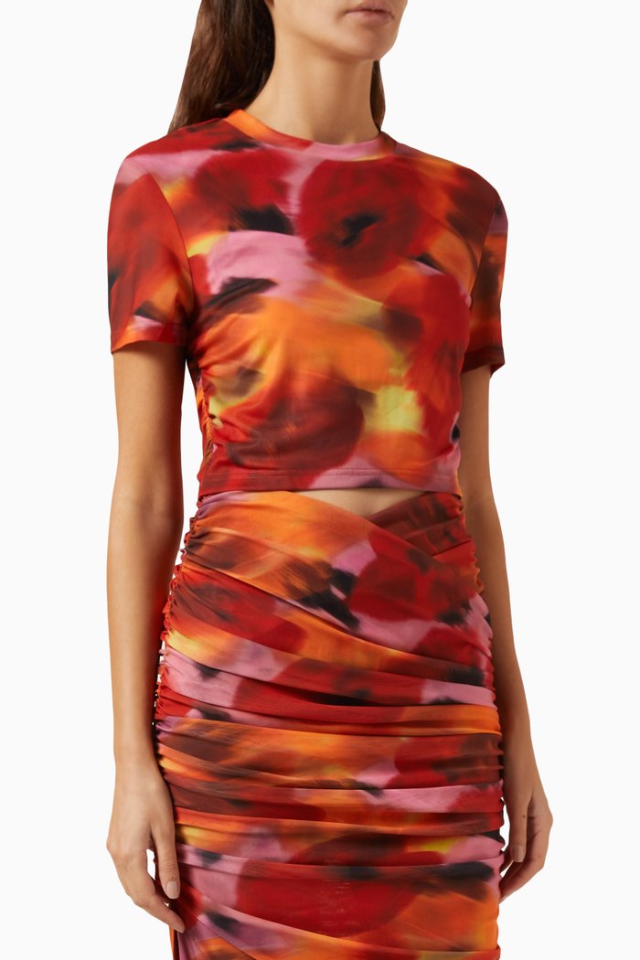 

Vitality Top in Mesh, Multicolour