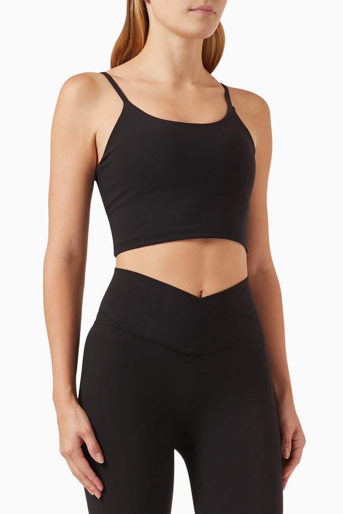 Tank Bra in Stretch-nylon, Black