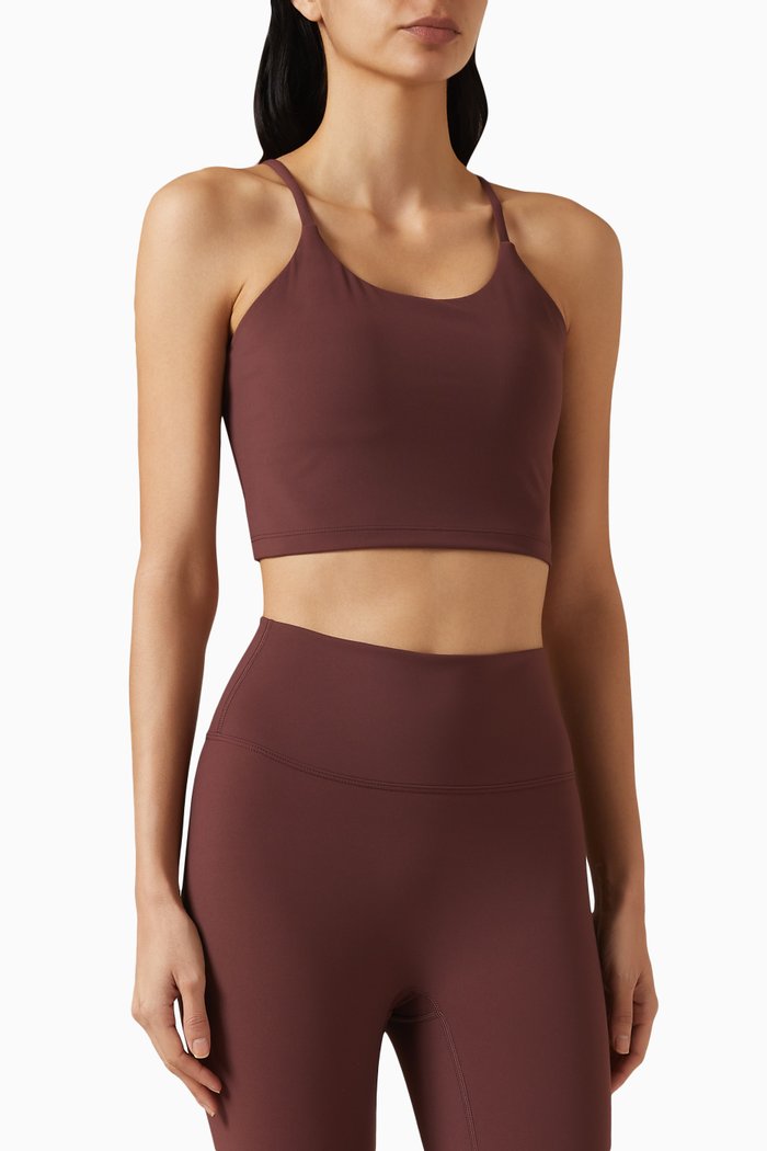 

Tank Bra in Stretch-nylon, Burgundy