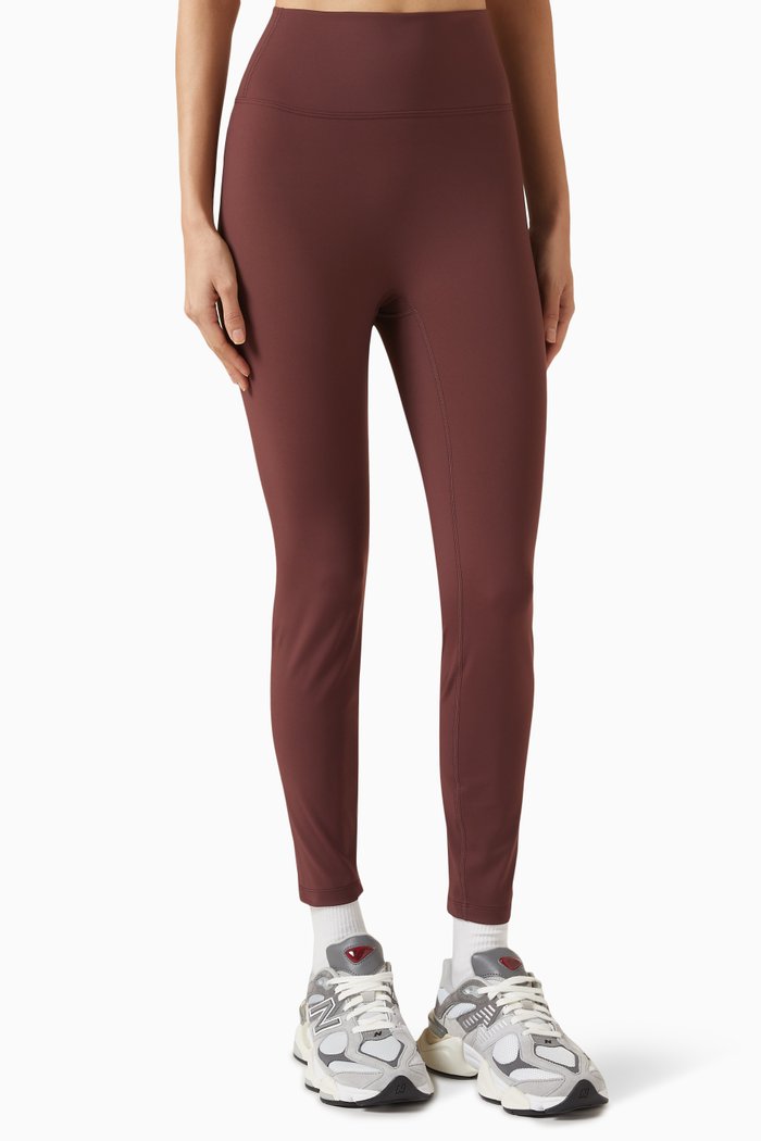 Ultimate Leggings in Stretch-nylon, Burgundy