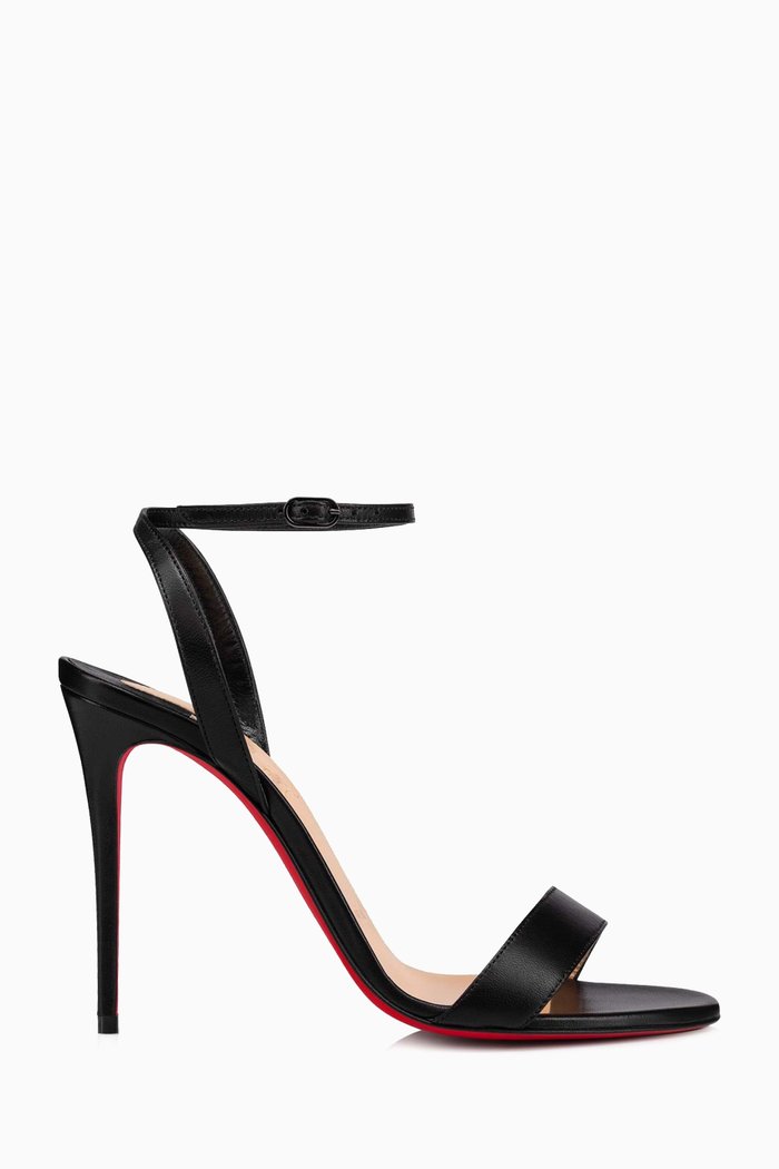 

Loubigirl 100 Sandals in Leather, Black