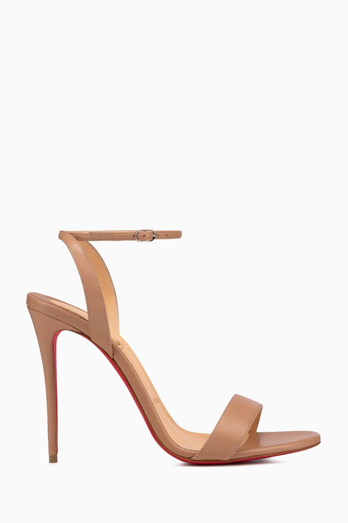 

Loubigirl 100 Sandals in Leather, Neutral
