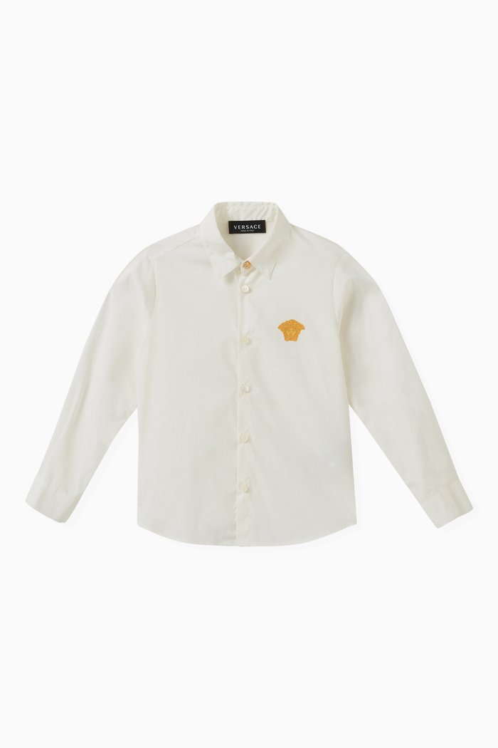 

Medusa Shirt in Cotton Poplin, Multicolour