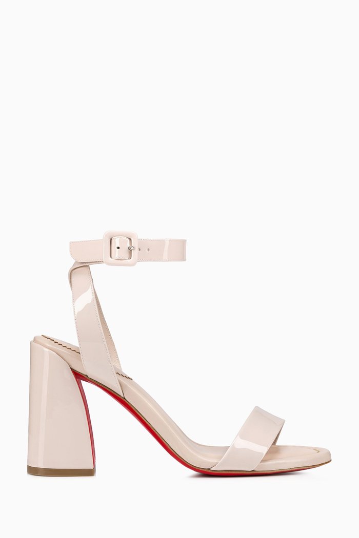 

Kate 70 Pumps in Patent Leather, Neutral