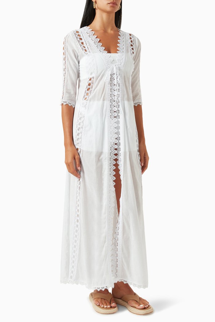 

Ali Jacket in Cotton, White