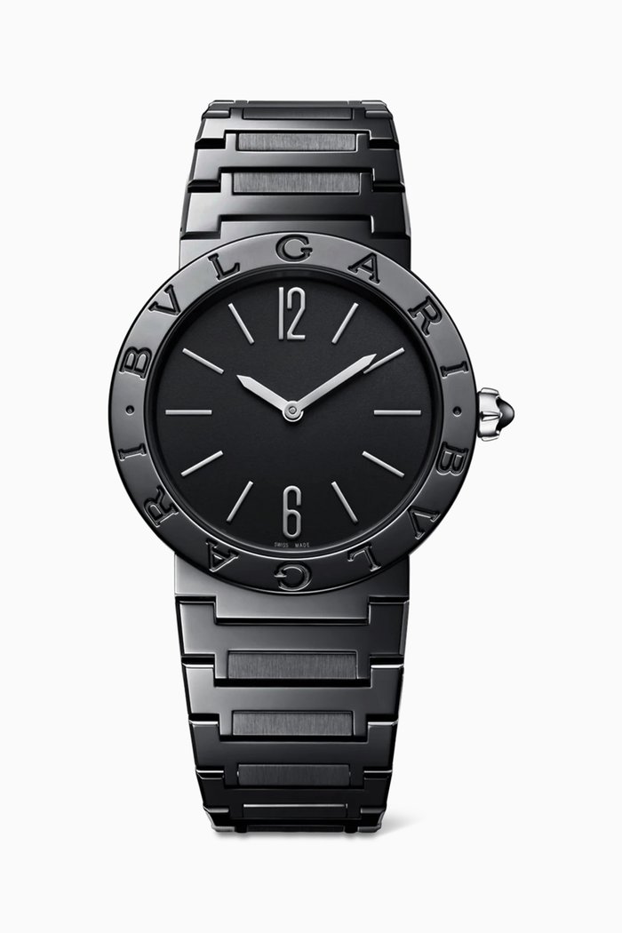 

BVLGARI Lady Stainless Steel Watch, 33mm, Black