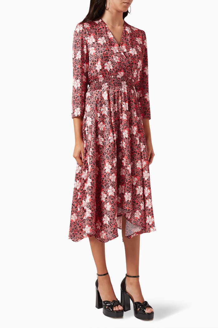 

Rayemaby Midi Dress, Red