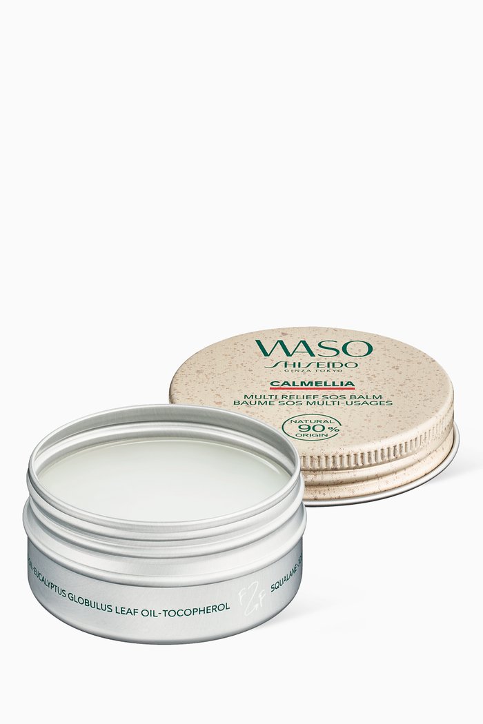 WASO Calmellia Multi-Relief SOS Balm, 20g, Colourless