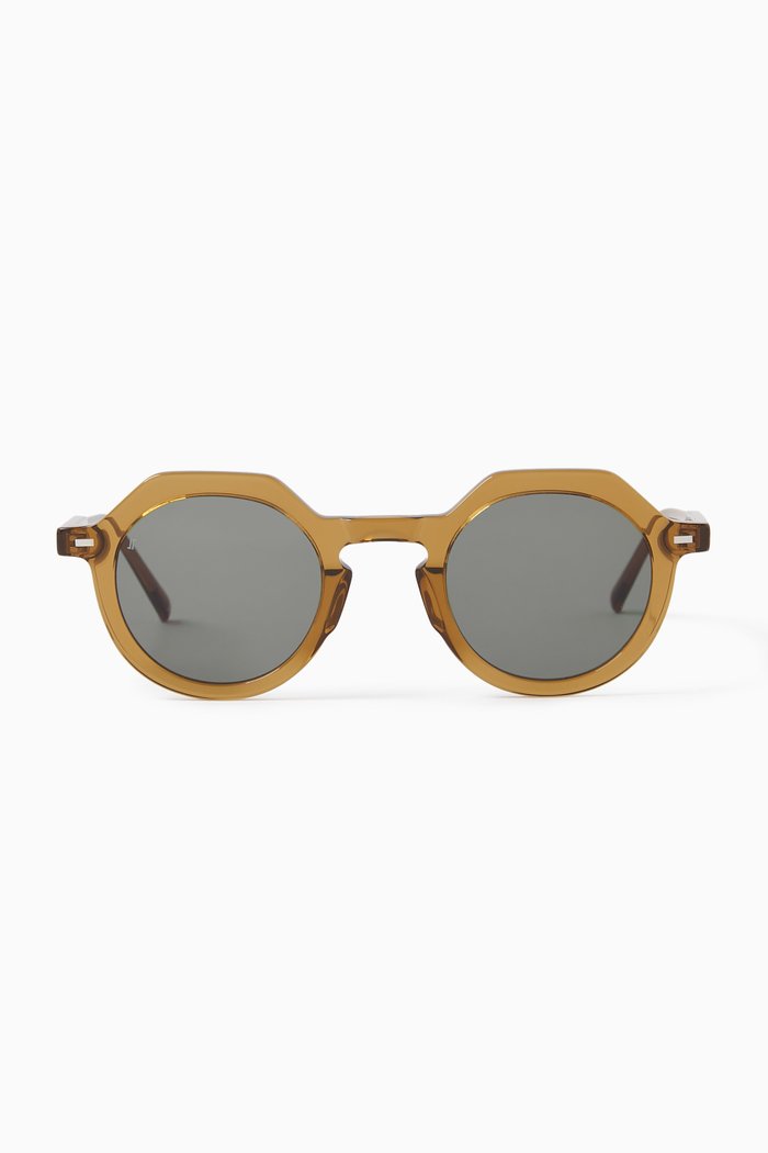 

The Hometown Sunglasses in Acetate, Metallic