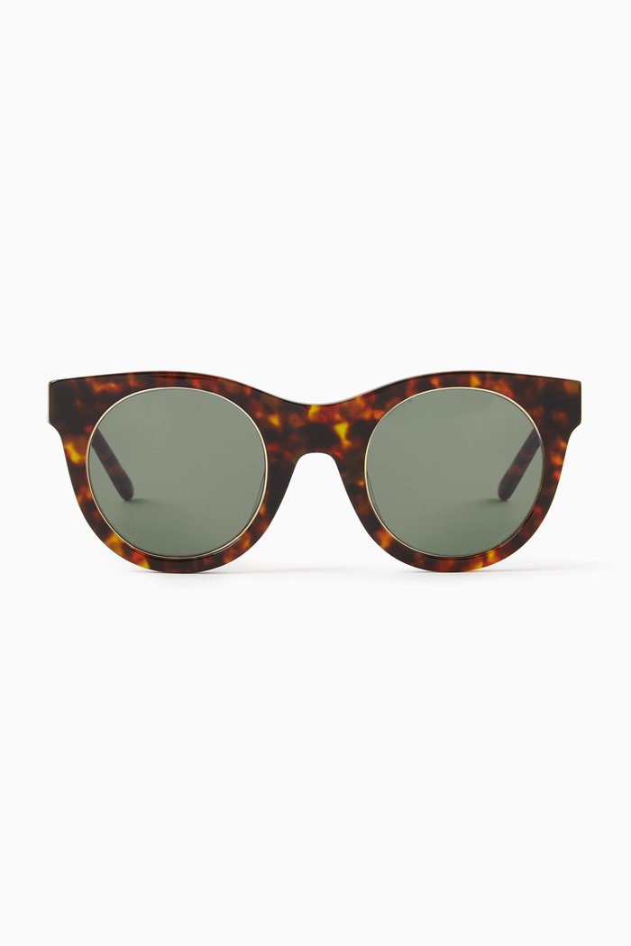 

Cabana Round Sunglasses in Acetate, Multicolour