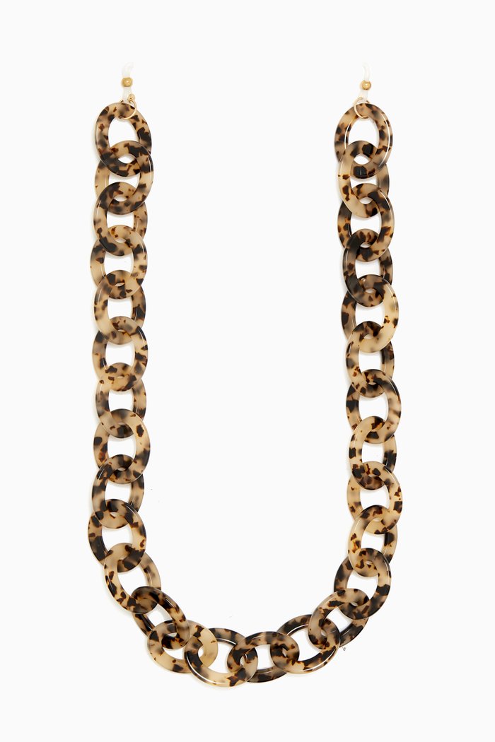 Sheila Eyeglasses Chain in Metal, Multicolour