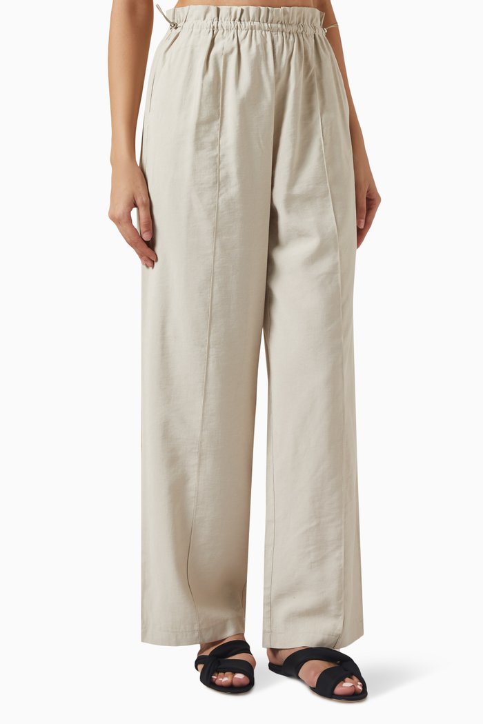 

Yaspeyote Pants in Viscose, Neutral