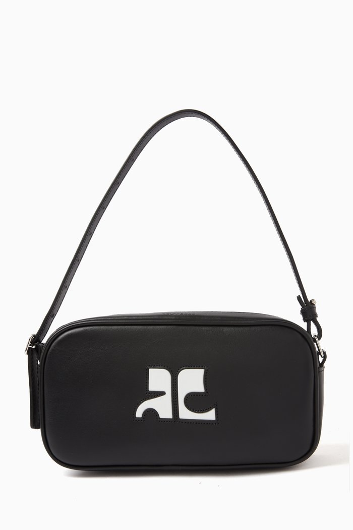 

AC Baguette Bag in Leather, Black