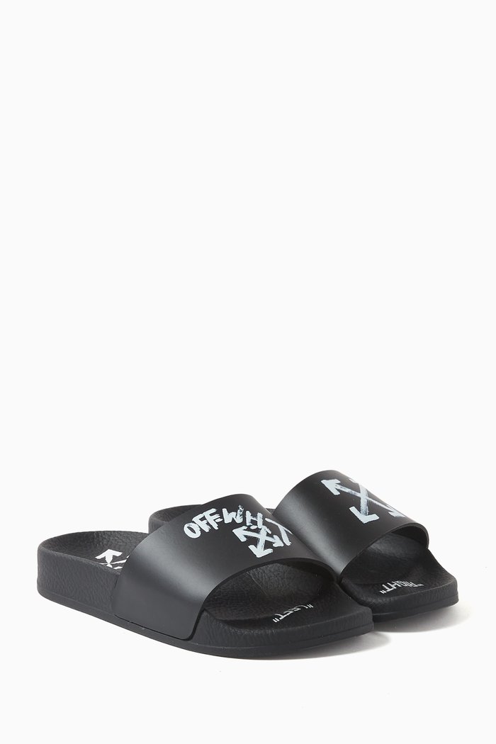 

Paint Script Pool Slides, Black