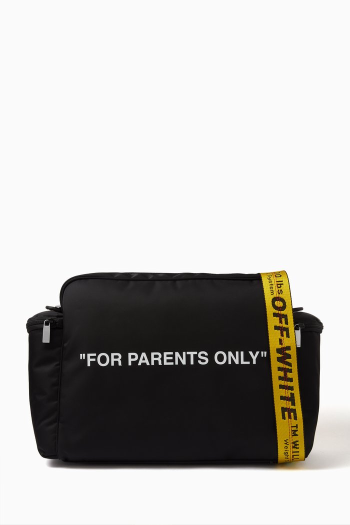 

"For Parents Only" Changing Bag in Nylon, Black