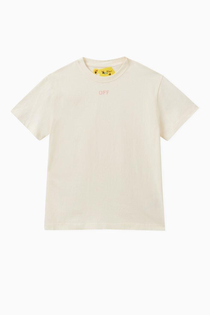 

Logo T-shirt in Cotton, White