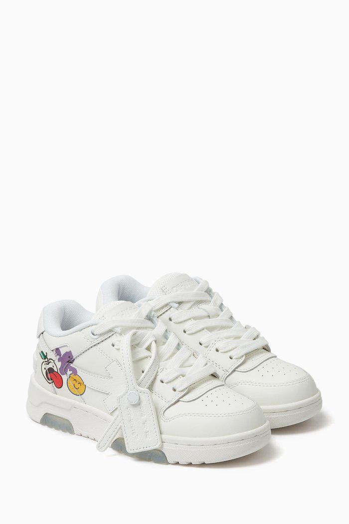 

Out of Office Sneakers in Leather, Pink