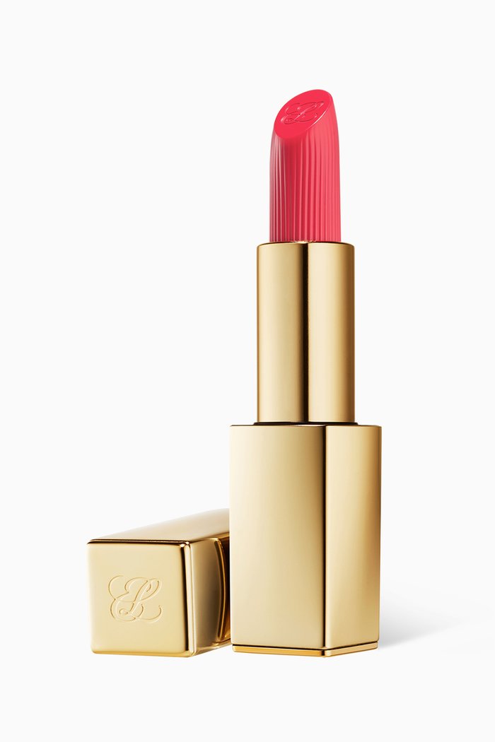 

320 Defiant Coral Pure Color Crème Lipstick, 3.5g, Colourless