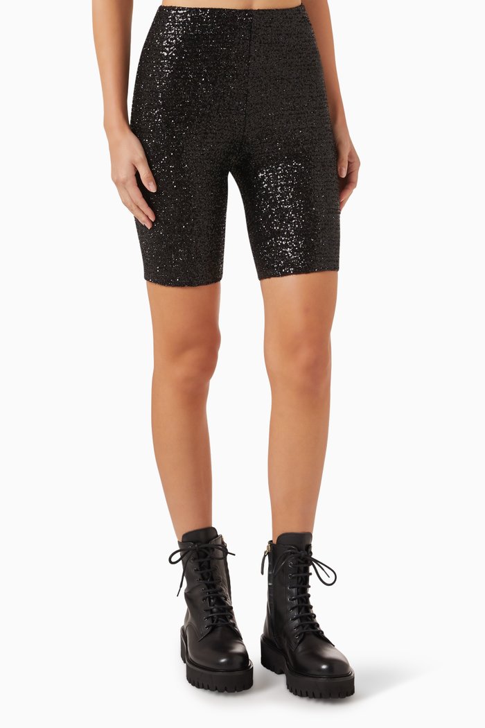 

Irgot Shorts in Sequin, Black
