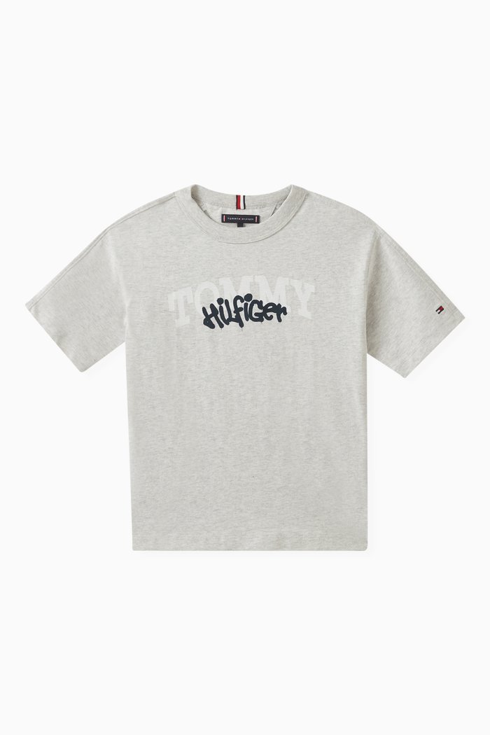 

Graffiti Logo Archive T-shirt in Cotton-jersey, Grey