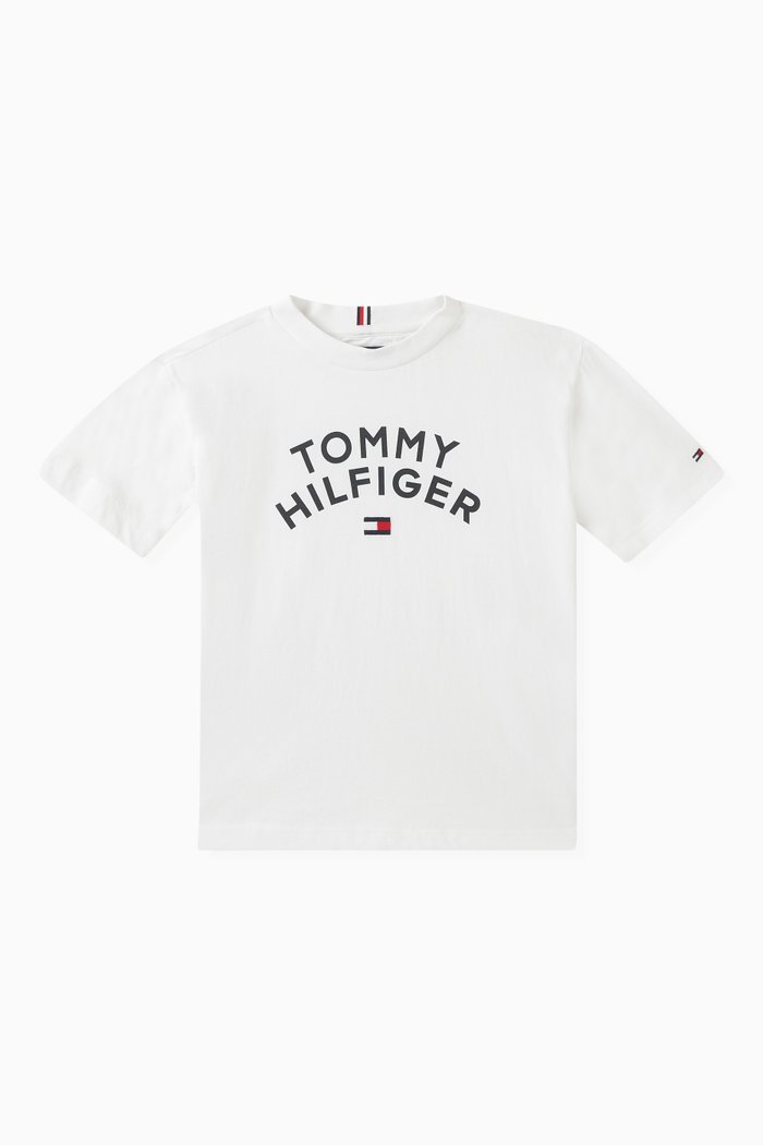 

Graphic Logo Archive-fit T-shirt in Cotton-jersey, White