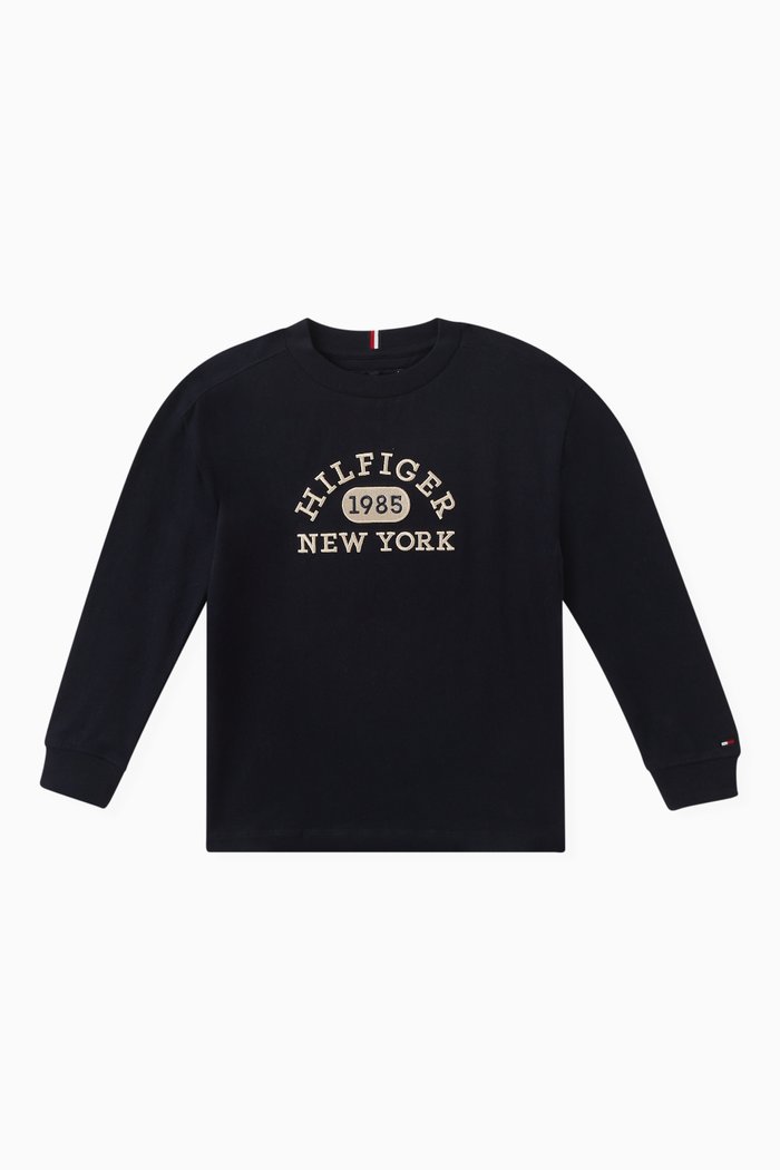 

Varsity Archive T-shirt in Cotton-jersey, Blue